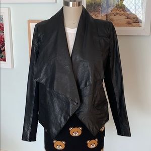 Y2K BCBG MaxAzria leather jacket
